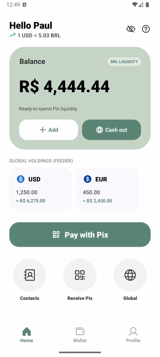 Envie um link de pagamento
